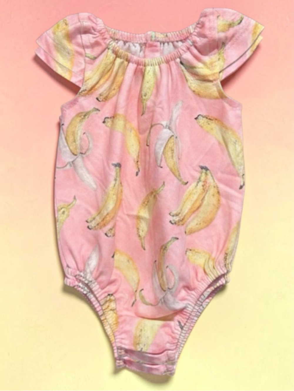 Bailey's Blossoms - Maggie Cap Sleeve Leotard - Pink Banana